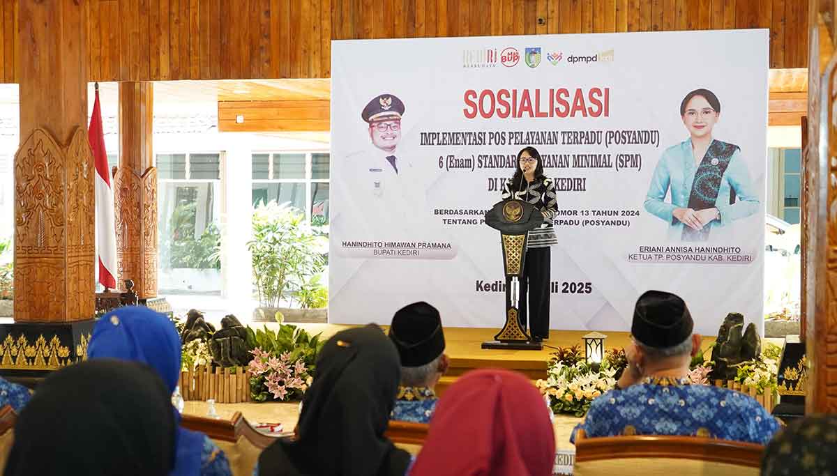 Tingkatkan Pelayanan Masyarakat, Posyandu di Kabupaten Kediri Didorong Terapkan 6 SPM
