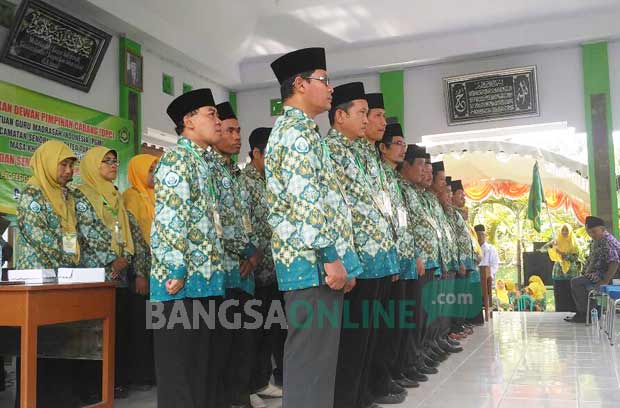 Pengurus PGMI Senori Resmi Dilantik