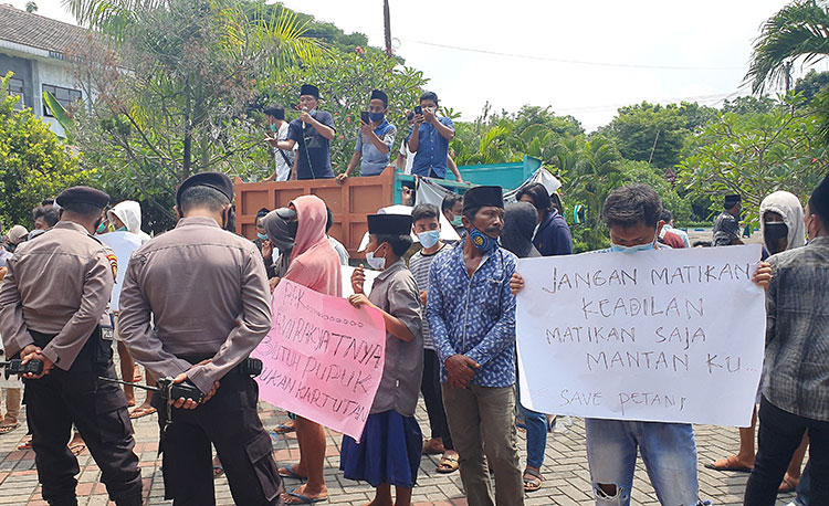 Datangi Dinas Pertanian dan DPRD Bangkalan, PPB Pertanyakan Amburadulnya Harga dan Stok Pupuk