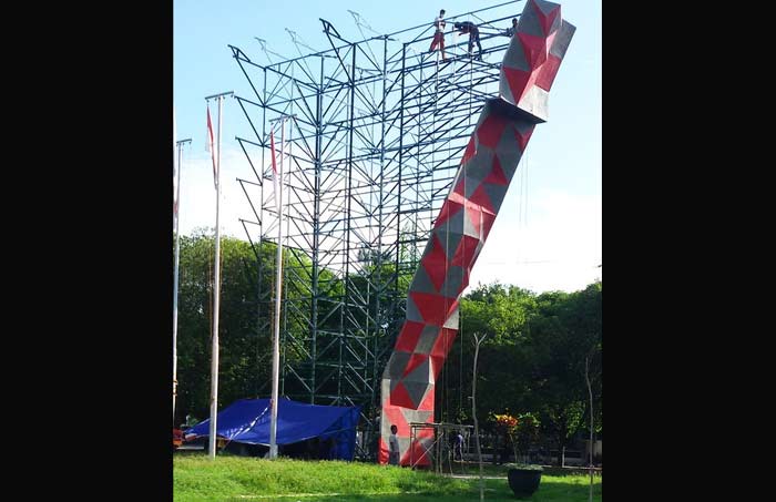 GOR Tawang Alun Dijadikan Pusat Kawasan Olah Raga, Wall Climbing di Taman Blambangan Dipindah