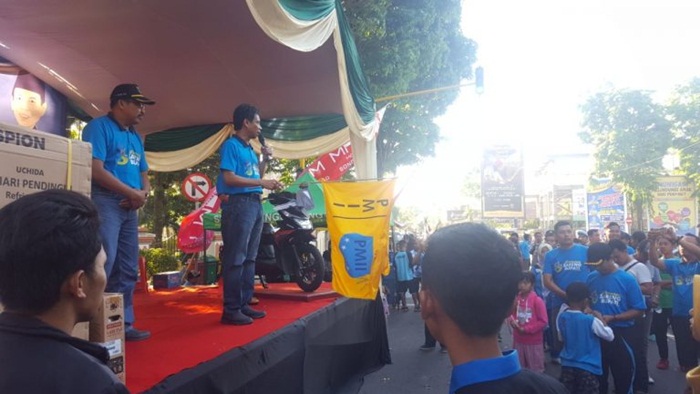 Peringati Harlah PMII ke-58, Ribuan Kader dan Warga Bondowoso Ikuti JJS Bareng Bupati