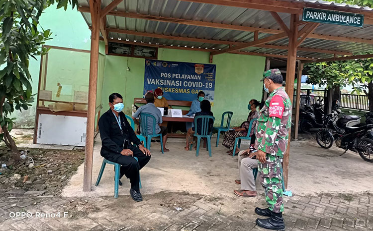 Beri Rasa Nyaman dan Aman, Satgas Covid-19 Tuban Pantau Pelaksanaan Vaksinasi Lansia