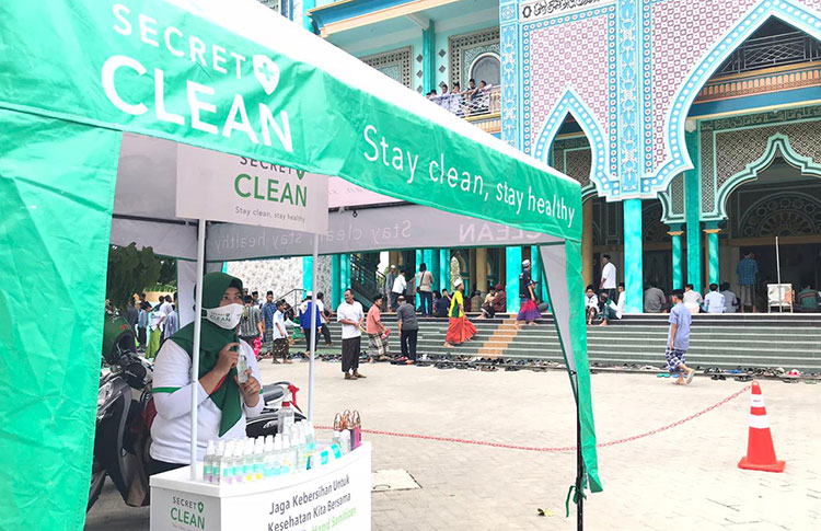 Cegah Klaster Pesantren, Ponpes Sunan Drajat Gandeng Secret Clean Jaga Kebersihan Lawan Corona