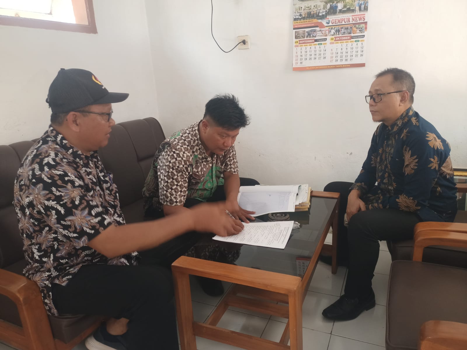 Kantah Kabupaten Pasuruan Laksanakan Kegiatan Panitia A Tanah Wakaf di Desa Mulyorejo