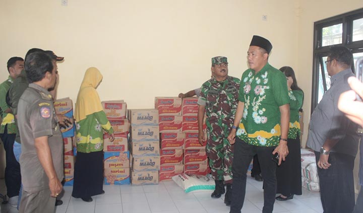 Muspika Beji saat rapat dengan perwakilan perusahaan.