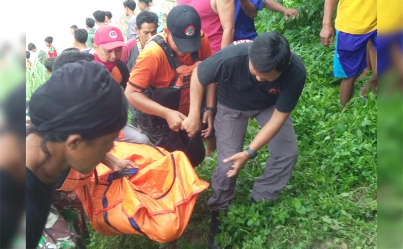 Perosotan di Bantaran Bengawan Solo, Bocah SD di Bojonegoro Tewas Tenggelam