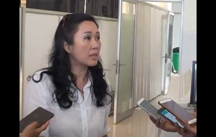 Maria Hamdani, keponakan korban.