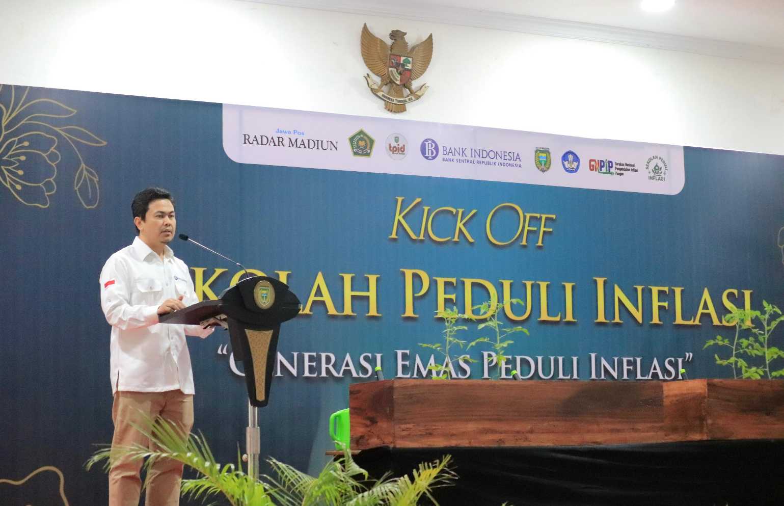 BI Kediri dan Pemkot Madiun Edukasi Generasi Muda dalam Pengendalian Inflasi dan Ketahanan Pangan