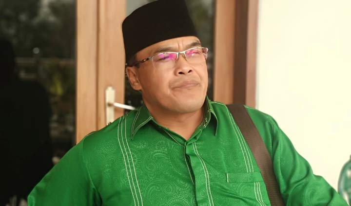 Sekertaris DPC PPP Pacitan, Edi Wiyono. foto: YUNIARDI SUTONDO/ BANGSAONLINE