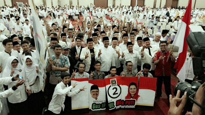 Siap Menangkan Gus Ipul-Puti, 1.000 Bacaleg PKS Ikrar Tertulis