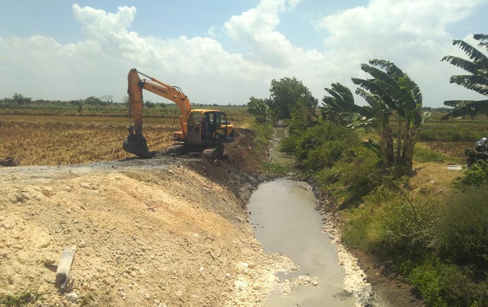 Hadapi Musim Hujan, Pemkab Lamongan Benahi Saluran Air