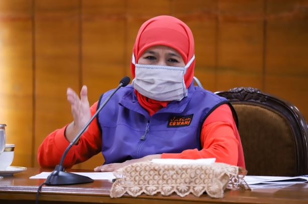 Kasus Anak Positif Covid-19 Naik, Gubernur Khofifah Minta Orang Tua Tak Ajak Anak Keluar Rumah