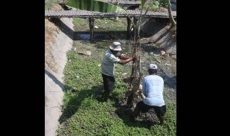 Sungai Kering, Petani Sidokaton Jombang Demo, Diduga Oknum Dinas Pengairan 'Bermain'