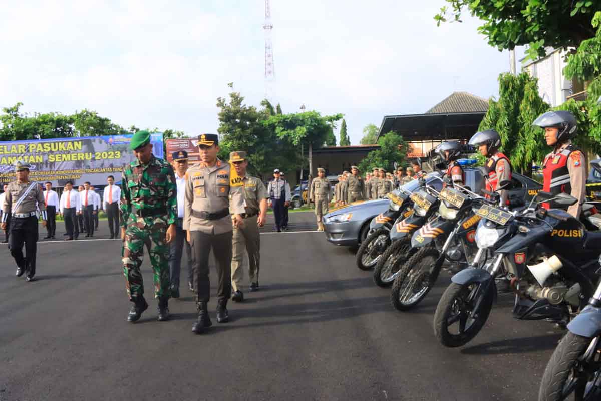 Tingkatkan Kesadaran Berlalu Lintas, Polres Tuban Gelar Operasi Keselamatan Semeru 2023