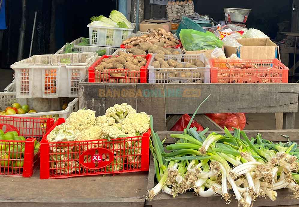 Salah satu dagangan milik pedagang di Pasar Baru Tuban. Foto: Bangsaonline.