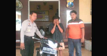 Maling Motor di Desa Kedungrejo Sidoarjo Babak Belur Dimassa, Ngaku Dihipnotis