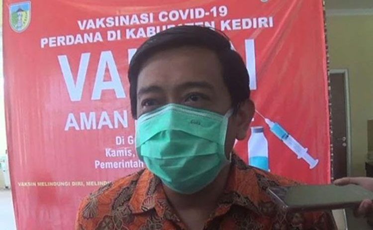 Hari Ini, 2.444 Vial Vaksin Covid-19 Tahap II Siap Disuntikkan ke Pelayan Publik di Kediri