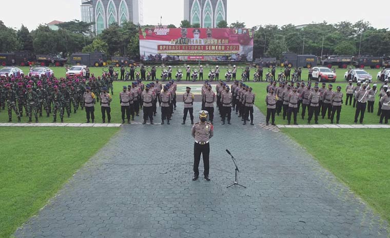 155.055 Personel Gabungan Siap Sekat Pemudik dan Amankan Idul Fitri 1442 H di Jatim