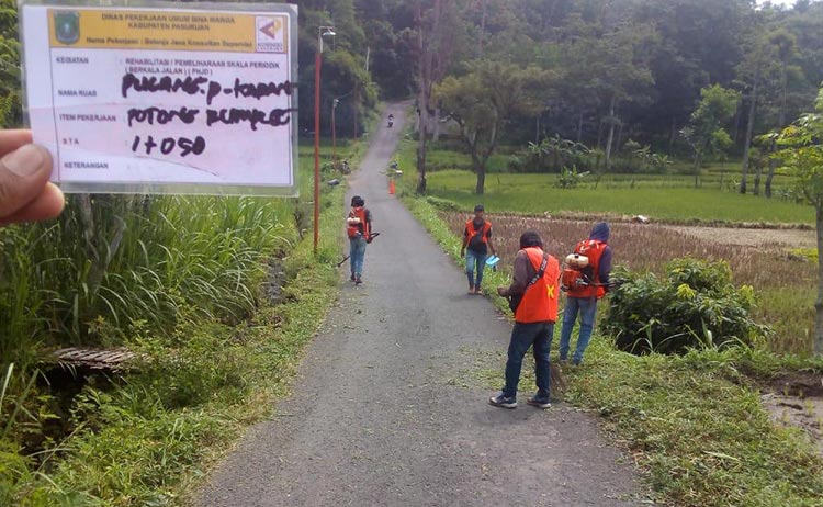 Pemkab Pasuruan Anggarkan Rp 6 Miliar untuk Perawatan Jalan-jalan Kabupaten