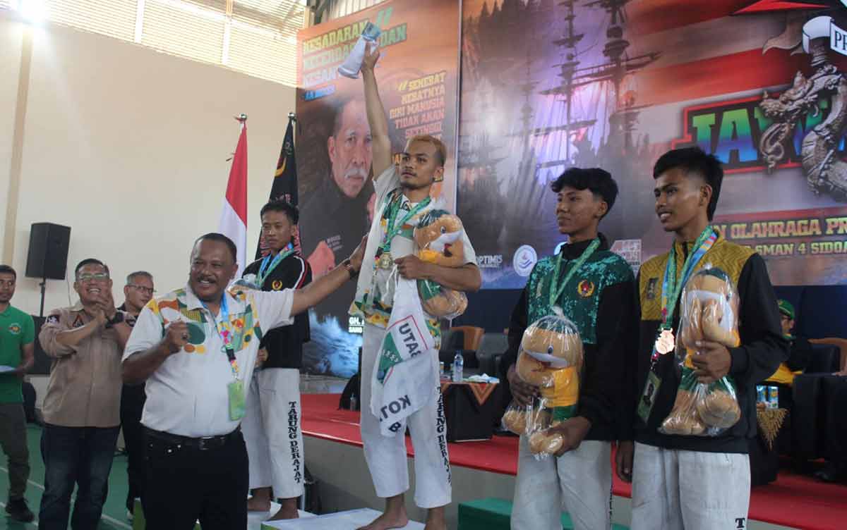 Tarung Derajat Kota Batu Borong Medali Emas di Porprov Jatim 2023
