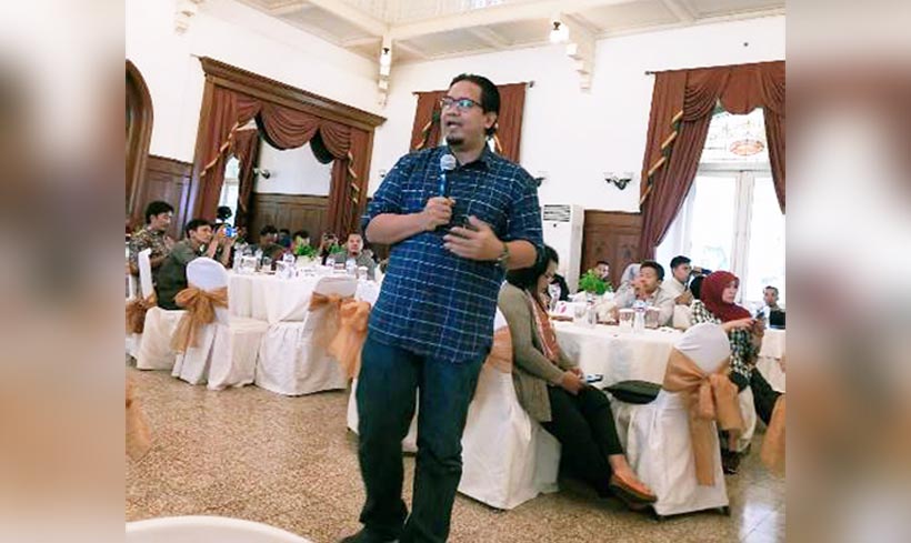 Kordiv SDM dan Parmas KPU Provinsi Jatim, Gogot Cahyo Baskoro. (foto: Yuniardi Sutondo/BO)