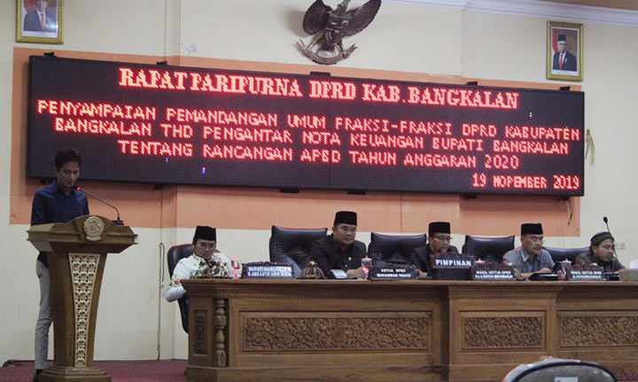 Fraksi PKB Berikan Catatan Khusus Soal Nota Keuangan Bupati Bangkalan
