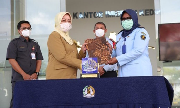 Jelang Akhir Masa Jabatan, Bupati dan Wakil Bupati Kediri Pamitan