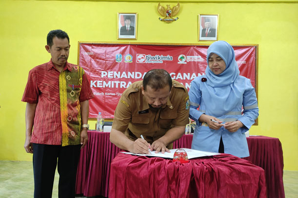 Teken MoU DUDI, Tjiwi Kimia: Jangan Puas Hanya Jadi Karyawan