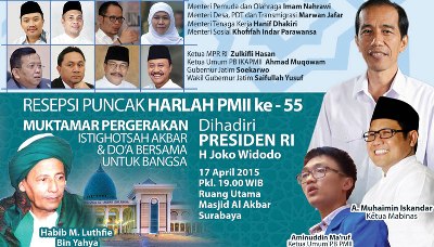 Harlah ke-55, PMII Gelar Muktamar Pergerakan, Presiden Jokowi Dijadwalkan Hadir