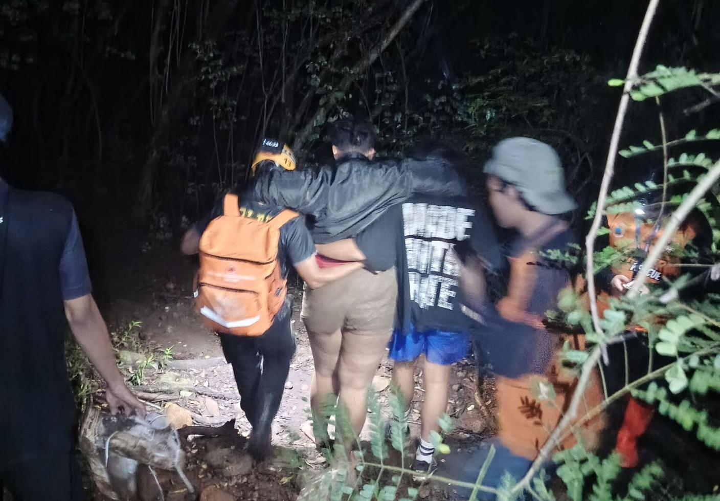 Cidera Kaki dan Tak Bisa Turun, Pendaki Gunung Klotok Kediri Lapor Mbak Wali 112