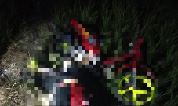 Korban kecelakaan. (foto: ist).