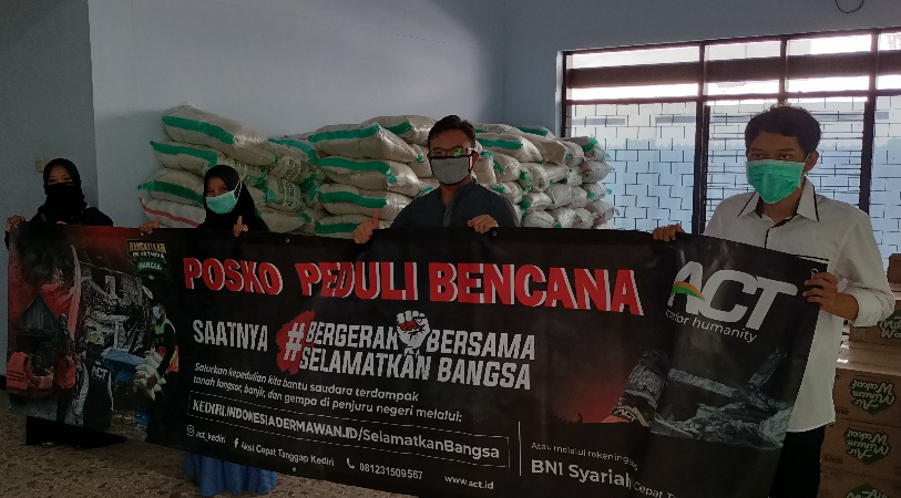 ACT Kediri Siap Kirim 35 Ton Bantuan ke Daerah Bencana ke Sulbar dan Kalsel