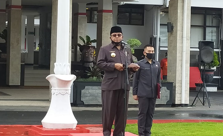 Wali Kota Sebut PPKM Wajib Diterapkan Meski Kota Blitar Berstatus Zona Oranye