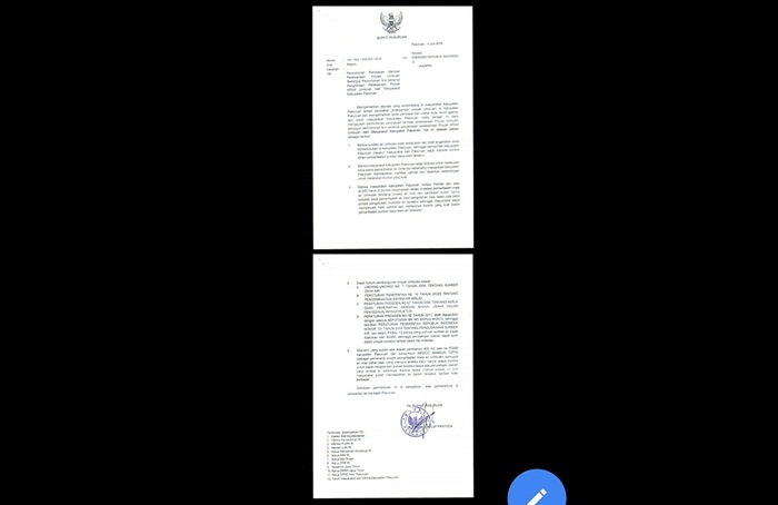 Plt Bupati Pasuruan Surati Presiden Soal SPAM Umbulan