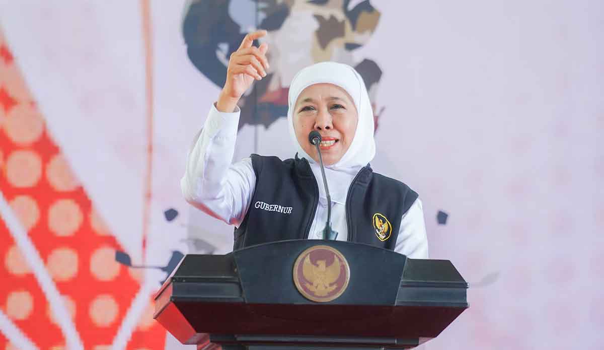 Gubernur Jawa Timur, Khofifah Indar Parawansa.