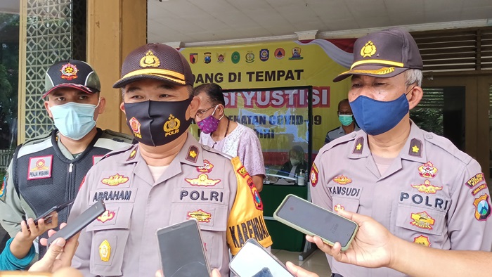 Puluhan Pengguna Jalan di Kota Kediri Terjaring Operasi Yustisi Prokes
