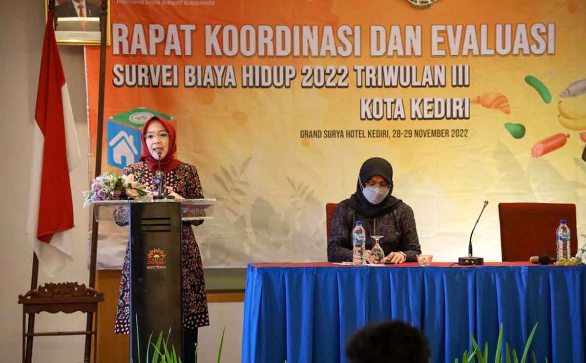 Update Data Nilai Konsumsi Masyarakat Kota Kediri, TPID Gandeng BPS Gelar Rakor SBH