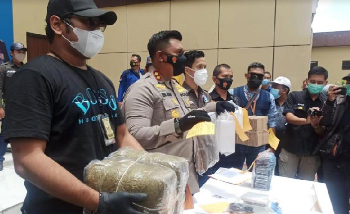 Kepergok Edarkan Tembakau Sinte, Warga Sidoarjo Dibekuk Polisi
