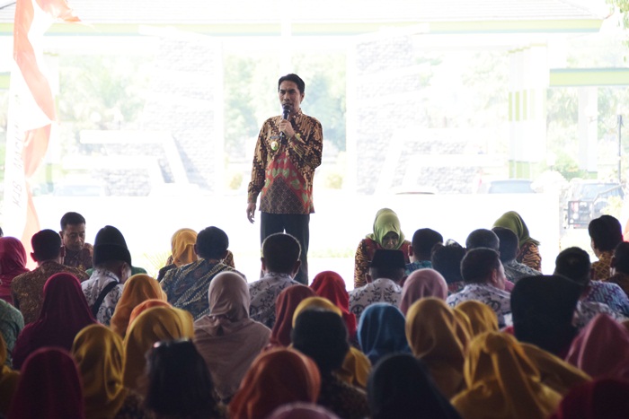Begini Pesan Bupati Madiun Saat Audiensi di Depan ASN 