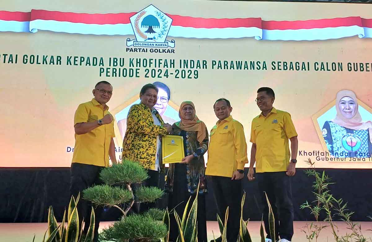 Dapat Rekom dari Golkar, Khofifah Indar Parawansa: Terima Kasih
