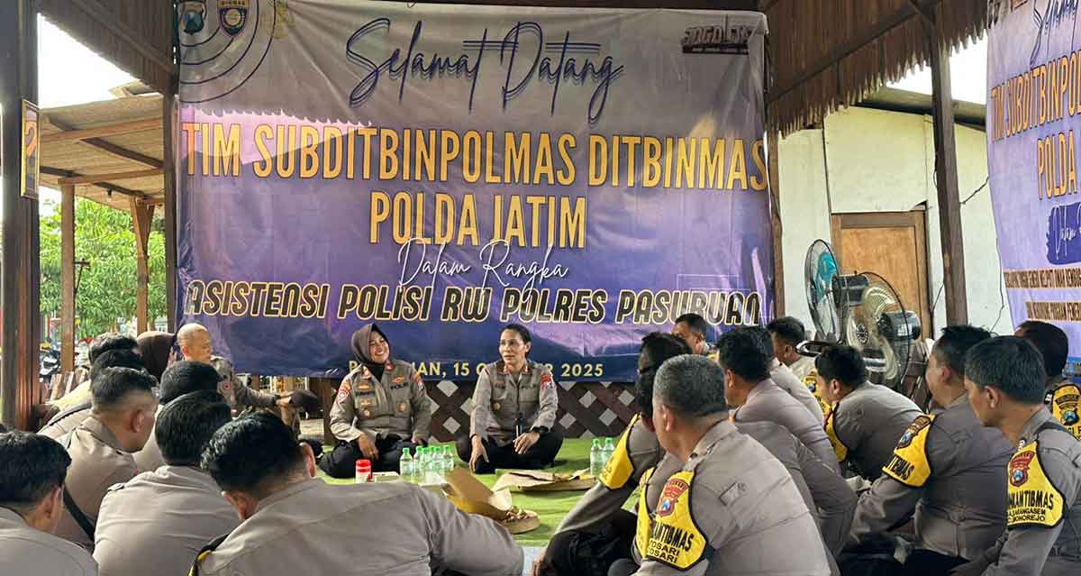 Polda Jatim Perkuat Kampung Tangguh Semeru di Pasuruan