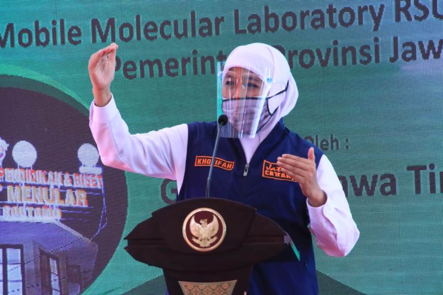 Akibat Libur Panjang, 4 Daerah di Jatim Jadi Zona Merah, Ini Kata Gubernur Khofifah