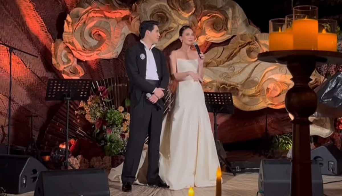 Intip Momen Manis Wedding Party Luna Maya dan Maxime