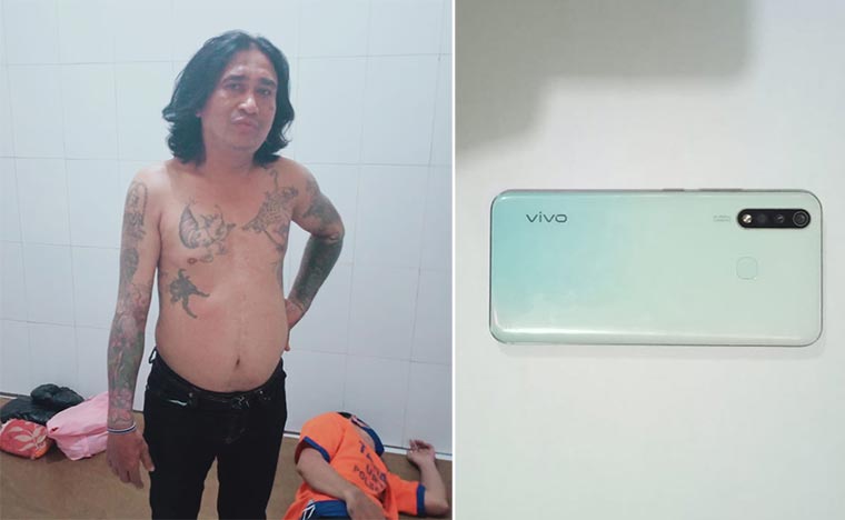 Maling Handphone di Apotek Taman Pondok Jatim Diamankan Polisi