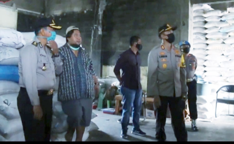 Polres Kediri Siapkan 10 Ton Beras untuk Bantu Warga Terimbas Pandemi Covid-19