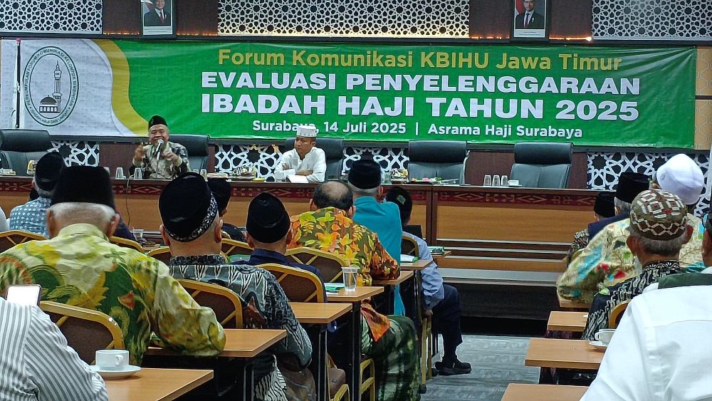 Gelar Evaluasi Haji 2025, DPW FK KBIHU Jatim Hasilkan Banyak Masukan Penyelenggaraan ke Pusat