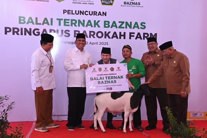 Bupati Arifin Dukung Penuh Program Balai Ternak di Trenggalek oleh Baznas Pusat