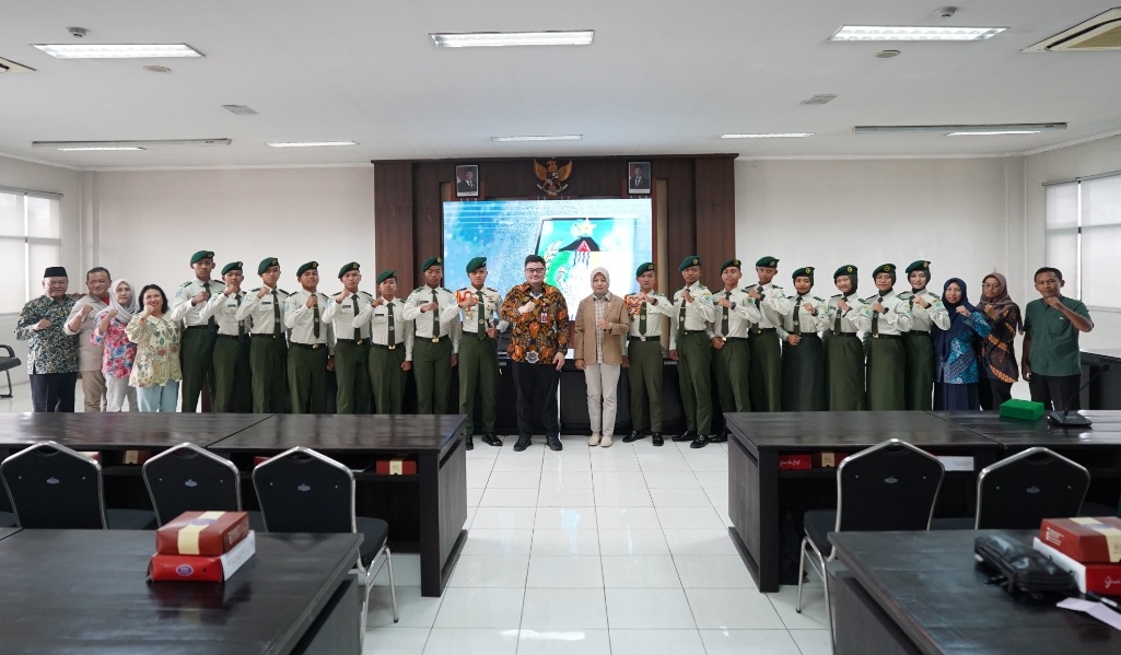 Kedatangan Siswa Taruna Brawijaya, Bupati Kediri: Jadilah Petarung, Cepat Bangkit Ketika Jatuh