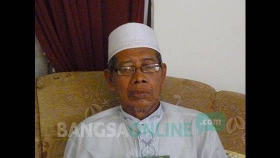 Wakil Rais Syuriah PCNU Tuban, KH. Ahmad Mundzir. foto: suwandi/ BANGSAONLINE