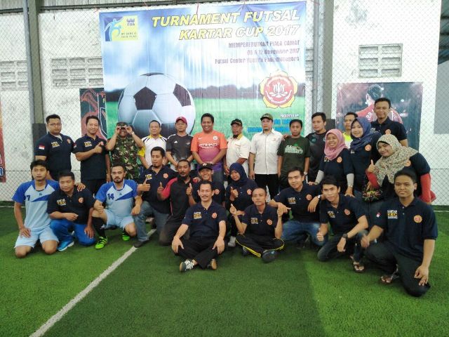Para peseta Tim Futsal Kartar Cup 2017.